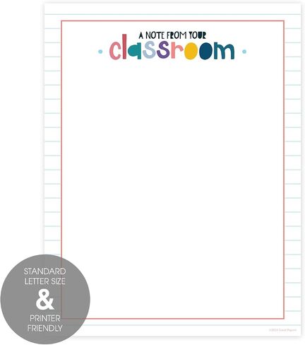 Graduation Cap Confetti Letterhead / 50 Sheets / 8.5" x 11" Grad Party Invitation Paper/Graduate Event Invite/Classroom School Graduation Ceremony Decorative Stationery in Saudi Arabia