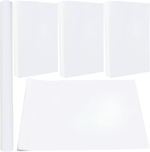 CRASPIRE 59 x 16.9in Book Cloth for Book Binding Suede White Fabric Surface Paper Backed A3-A8 Bookcover Books Album Scrapbooking Archival DIY Covering Protector Bookcloth Bookbinding Supplies in Kuwait