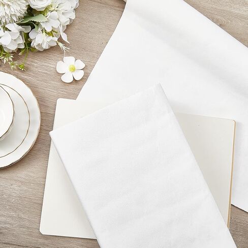 CRASPIRE 59 x 16.9in Book Cloth for Book Binding Suede White Fabric Surface Paper Backed A3-A8 Bookcover Books Album Scrapbooking Archival DIY Covering Protector Bookcloth Bookbinding Supplies in Kuwait
