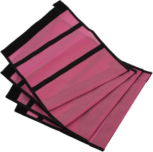 Horse Fly Leggings, Prevent Trampling Fine Mesh Leg Protection Tear Resistant Horse Fly Boots for Outdoor (Rose Red) in Saudi Arabia