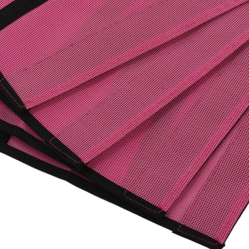 Horse Fly Leggings, Prevent Trampling Fine Mesh Leg Protection Tear Resistant Horse Fly Boots for Outdoor (Rose Red) in Saudi Arabia