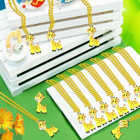24 Pack Caterpillar Necklace Party Favors for Animal Themed Party, Baby Shower, Birthday, School Carnival Rewards, Photography Props, Home Decorations, Classroom Prize in Kuwait