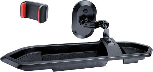 Phone Mount for 2018-2023 Jeep Wrangler JL JLU and 2020 2021 2022 2023 Gladiator JT Dash Multi-Mount Phone Holder w/ Storage Tray Accessories, Not for Wrangler 4xe/ Oil-Electric Hybrid Version in Kuwait