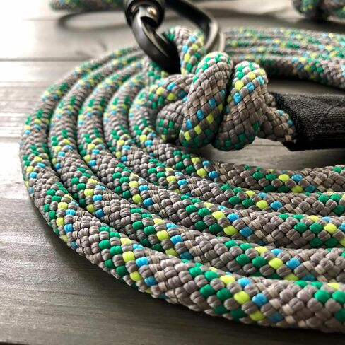 Wilderdog Carabiner Climbing Rope Dog Clash for متوسطة وكبيرة - 5 أقدام - المحيط الهادئ الأزرق in Kuwait
