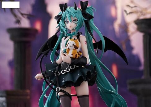 Hatsune Diva Miku Collectible Statue with Stand Anime Collection (Miku x Rascal Devil Ver) in Kuwait