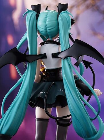 Hatsune Diva Miku Collectible Statue with Stand Anime Collection (Miku x Rascal Devil Ver) in Kuwait