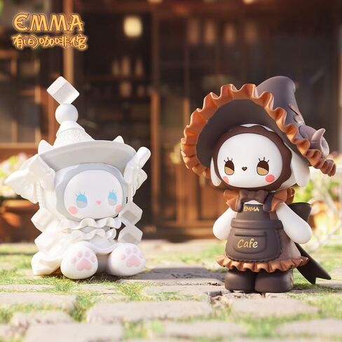 Emma Blind Box Toy Box Bulk Popular Collectible Random Art Toy Bags Cute Figure Creative Gift Boxes Surprise Desktop Decroration for Christmas Birthday Party Holiday Coffee Shop Series in Saudi Arabia