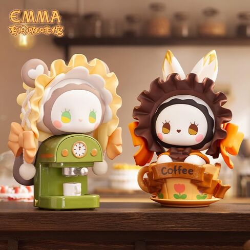 Emma Blind Box Toy Box Bulk Popular Collectible Random Art Toy Bags Cute Figure Creative Gift Boxes Surprise Desktop Decroration for Christmas Birthday Party Holiday Coffee Shop Series in Saudi Arabia