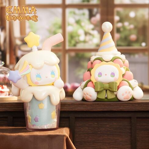 Emma Blind Box Toy Box Bulk Popular Collectible Random Art Toy Bags Cute Figure Creative Gift Boxes Surprise Desktop Decroration for Christmas Birthday Party Holiday Coffee Shop Series in Saudi Arabia