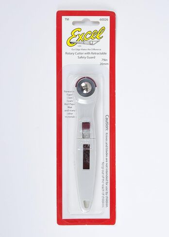Excel Regular Rotary Cutter, 1-Blade, 28mm in Kuwait