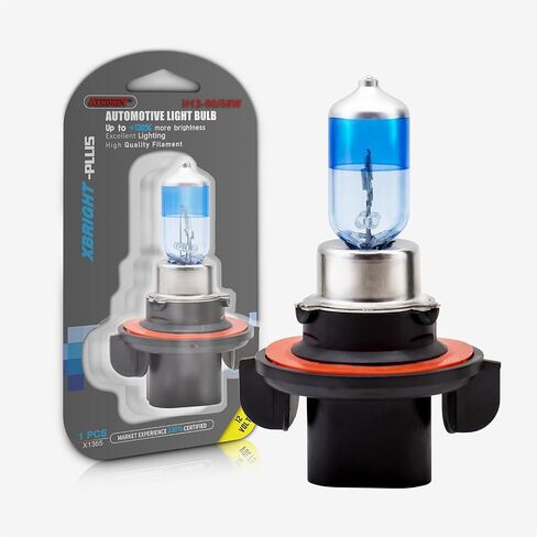 ALKOREY-9006 HB4 12V 55W Car Headlight Bulb,Auto Halogen Lamp,4000K Super White Blue Light,Automotive Fog Light,1 Pack in Saudi Arabia