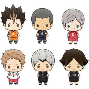 Megahouse - Haikyuu - Haikyuu !! المجلد. 3 مجموعة كاملة ، تشوكورين التميمة الرقم التحصيل
