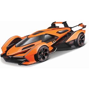 Maisto Lamborghini V12 Vision Gran Turismo Orange Metallic Special Edition 1/18 Diecast Model Car