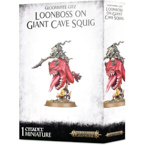 Workshop Games - Warhammer - Age of Sigmar - Gloomspite Gitz: Loonboss on Giant Cave Squig