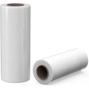 DTF Transfer Film Roll 13 "x328ft (100m)-فيلم Peel Pet Hot/Cold Peel للطباعة والطبعات النسيجية ، متوافقة مع طابعات Epson L1800/R1390/A3 ، لفة الصناعية السائبة لإنتاج الحجم العالي