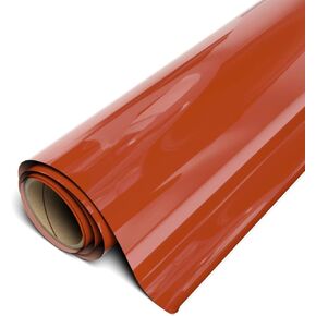 SISER Easyweed Heat Transfer Vinyl 11.8 "× 15 قدمًا (Texas Orange) - متوافق ، Cricut ، صورة ظلية وغيرها من قواطع الحرف/المهنية - CPSIA معتمد