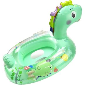 Inflatable Dinosaur Pool Floats, Kids Inflatable Float Raft with Handle, Pool Inflatable Floats for Kids, Summer Fun Swimming Pool Beach Toys Party Outdoor Decorations