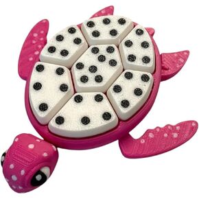 Dragon-Fruit Turtle Turtle Clicker-لعبة المكتب الحسي للبالغين والمراهقين الذين يعانون من القلق ، ADHD ، التوحد-أداة التركيز على طراز Kiwi-طباعة ثلاثية الأبعاد في كندا