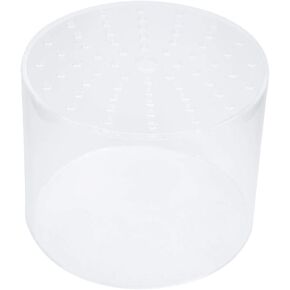 Transparent Coral Feeding Breeding Protection Cover, Acrylic Transparent Coral Feeder Cover Anti-Feeding Shrimp for Aquarium Fish Tank (120mm)