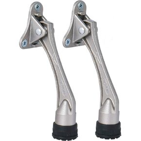 الصفحة الرئيسية و I Rickdown Door Stopper ، حامل الباب 4 بوصة ركلة الباب Kickstand Foot (أسود ، 4 بوصات × 1 حزمة)