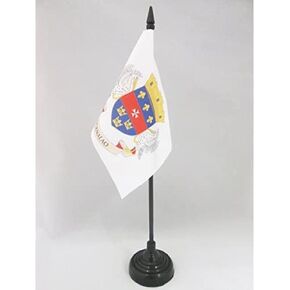 French Department of Saint Barthélémy Table Flag 4 '' x 6 ''