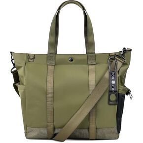 travel inspira Anti-Wrinkle Laptop Tote for Women & Men with Adjustable Strap & Organizer, Commuting/Business Travel Work Bag