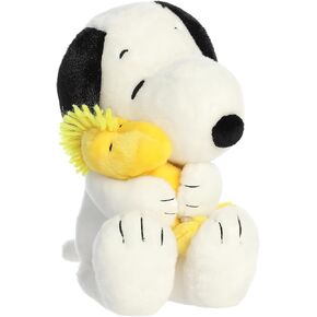 Aurora® Adorable Peanuts® Big Hugs Snoopy™ & Woodstock Stuffed Animal - Officially Licensed Toys for All Snoopy Fans - Nostalgic Gift for Adults and Birthday Celebrations - 12 Inches