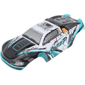 RC Car Shell Body ، PVC High Impact Wheelbase Shell RC Car Car Gody Frame متوافق مع SCY 16101PRO 1/16 RC CAR (Cyan)