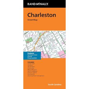 Rand McNally Folded Map: Charleston Street Map