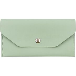 PU Leather Money Wallet Cash Envelope Wallet Solid Color Money Bage Pouch Money Gone