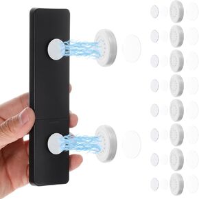 10 PCS Magnetic Remote حامل التحكم في الحائط ، حفر الحائط ، الحامل التليفزيوني الخالي من الالتصاق الذاتي ، ومنظمي حامل التحكم عن بُعد للضغط على التلفزيون بالإضافة إلى مروحة ومكيفات الهواء عن بُعد