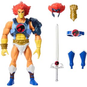 Masters of the Universe Origins & Thundercats Action Figure Lion-O ، Tho Toy Crossover ، 5.5 بوصة قابلة للإزالة ، وملحقات وميني كوميدي