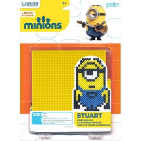 Berler Beads 80-62981 Minions Minions Perler Stuart Kit ، الأصفر