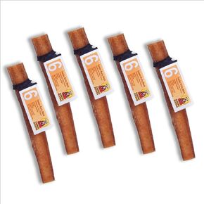 12 Inch Jumbo Bully Sticks for Dogs - Premium Fully Digestible, Odor Free 100% All Natural Tasty Beef Pizzle Chew Treats (Pack of 4)