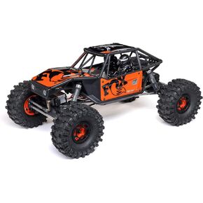Axial 1/10 UTB10 Capra 1.9 4WS 4X4 RTR Brushed Rock Crawler, Orange, AXI-1543T1