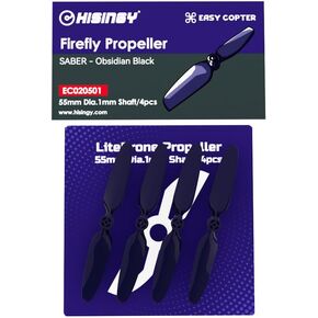 مراوح شفرة الطائرات بدون طيار (4 أجهزة كمبيوتر) لمجموعة Firefly ، ثقب عمود 1.0 مم ، إكسسوارات بدون طيار