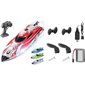 Bezgar TX126 RC Boat مع حزمة الملحقات