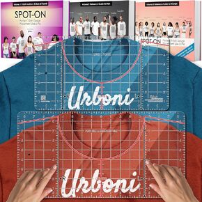 (2-Adult Sizes) Tshirt Ruler Guide Vinyl Alignment – T Shirt Measurement Tool, Center Placement Guide for Heat Press, Shirt Ruler, Left Chest Logo, DTF, HTV, Sublimation, Shirt Alignment Tool