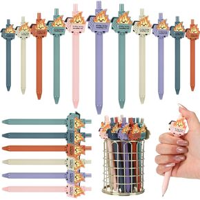 12 PCS متطوع التقدير هدايا مكاتب مكاتب الحريق القمامة لزميل في العمل مرسلات مضحك أقل