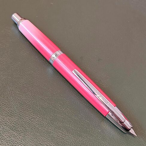 JH10 Press Fountain Pen Fine Nib with Velvet bag, Retractable Nib Calligraphy Ink Pen with Converter Writing (Gradient Red) in Saudi Arabia