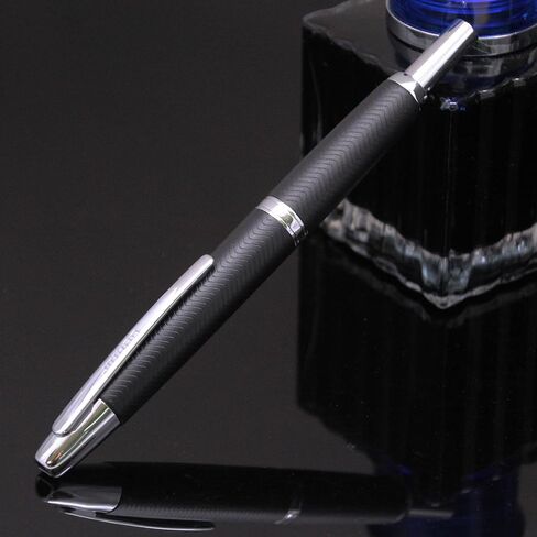JH10 Press Fountain Pen Fine Nib with Velvet bag, Retractable Nib Calligraphy Ink Pen with Converter Writing (Gradient Red) in Saudi Arabia