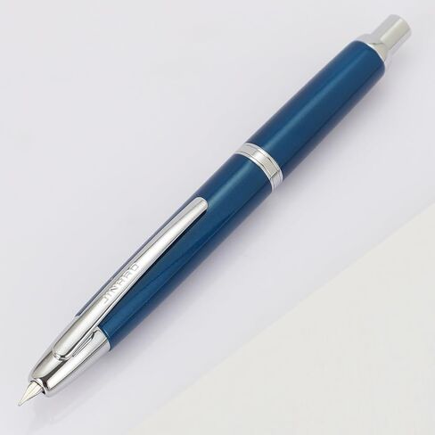 JH10 Press Fountain Pen Fine Nib with Velvet bag, Retractable Nib Calligraphy Ink Pen with Converter Writing (Gradient Red) in Saudi Arabia