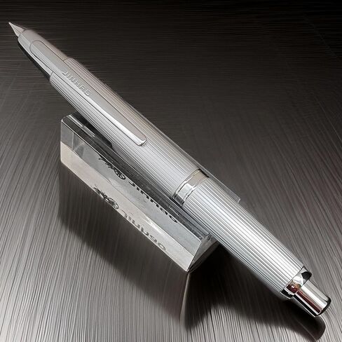 JH10 Press Fountain Pen Fine Nib with Velvet bag, Retractable Nib Calligraphy Ink Pen with Converter Writing (Gradient Red) in Saudi Arabia