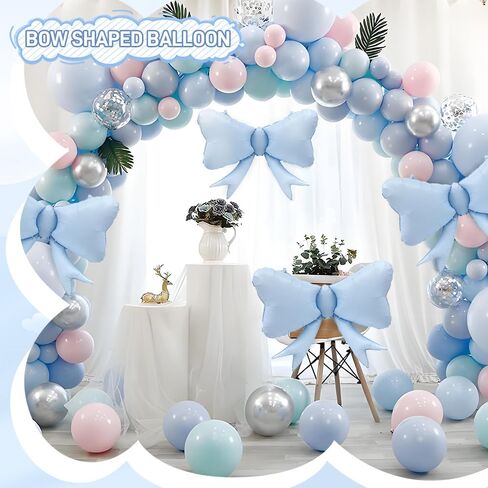 4pcs palloons jumbo الشريط المتضخم coquette القوس البالونات القوس الحزب coquett in Kuwait