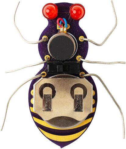 jitterbug لحام مجموعة | مشاريع إلكترونيات DIY للمبتدئين | STEM Practice Science Project | لوحات دائرة محرك الاهتزاز الإلكترونية مع البطارية in Kuwait