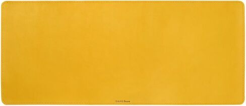 Genuine Leather Desk Mat - L (27.6x11.8 in) or XL (35.4x15.7 in) (Rose Pink, L (27.6x11.8 in)) in Kuwait