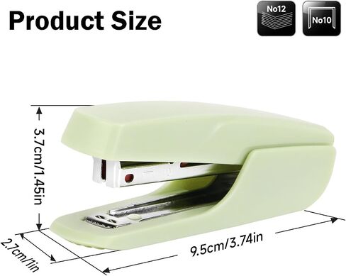 Portable Office Stapler, Easy to Carry (White) in Kuwait