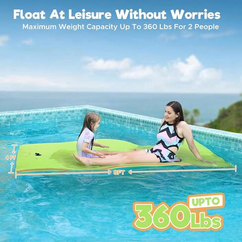 حصيرة زنبق عائمة ، 7 '/8'/9 '/13'/15.5 'حصيرة عائمة ، xpe مقاومة للدموع مقاومة للدموع. in Kuwait