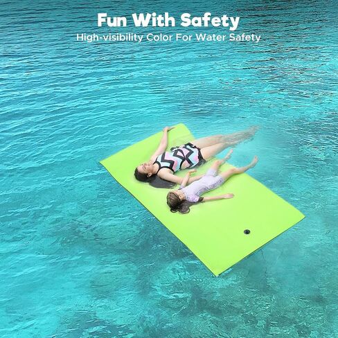 حصيرة زنبق عائمة ، 7 '/8'/9 '/13'/15.5 'حصيرة عائمة ، xpe مقاومة للدموع مقاومة للدموع. in Kuwait