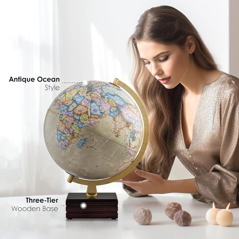 Waypoint Geographic Horizon Globe in Saudi Arabia